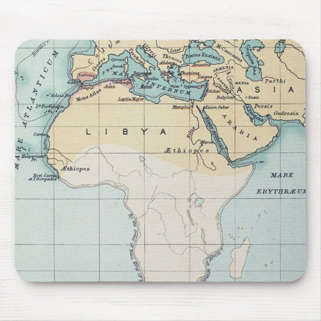 MOUSEPAD MAPA: IMPÉRIO DO PHOENICIAN (Frente)