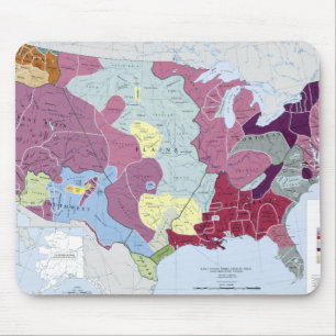 MOUSEPAD MAPA: INDIANOS AMERICANOS