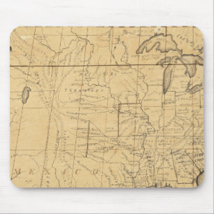 Mousepad Mapa Infantil dos Estados Unidos