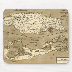 MOUSEPAD MAPA: JAMAICA, 1767