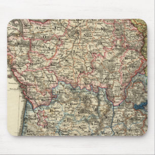 Mousepad Mapa linguístico da França