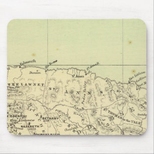 Mousepad Mapa litográfico da Jamaica
