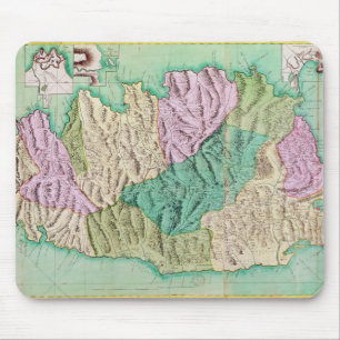 Mousepad Mapa militar de Córsega, 1768