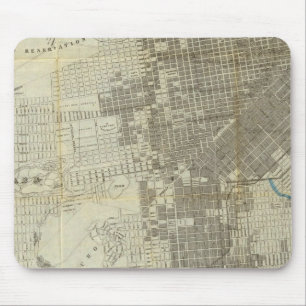 Mousepad Mapa oficial da cidade de São Francisco de Bancro