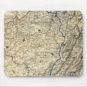 Mousepad Mapa Richmond e Louisville RR