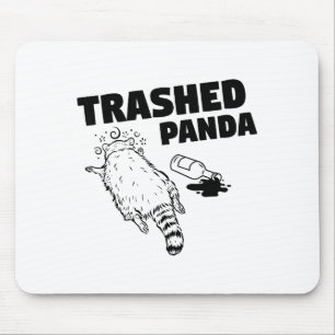Mousepad Mapache Borracho Mapache Divertido