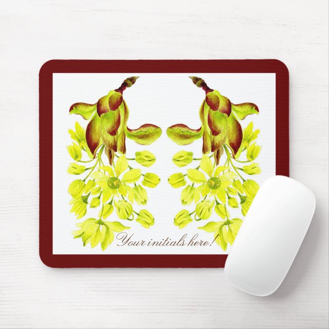 Mousepad 'Mapeamentos de Feliz' em um Pad do Mouse (I) (Com mouse)