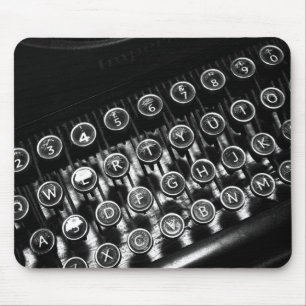 Mousepad Máquina de escrever do vintage