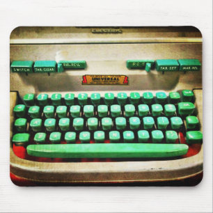 Mousepad Máquina de escrever retro do vintage