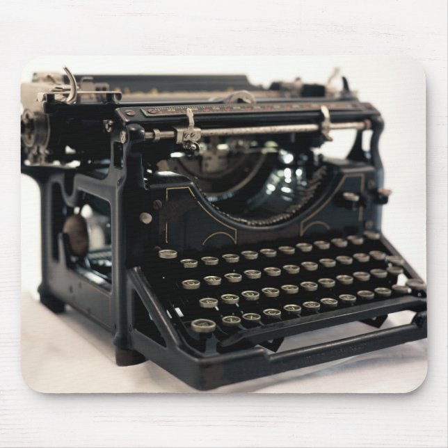 Mousepad Máquina de escrever velha (Frente)
