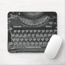 Máquina de Escritor Freelance Vintage