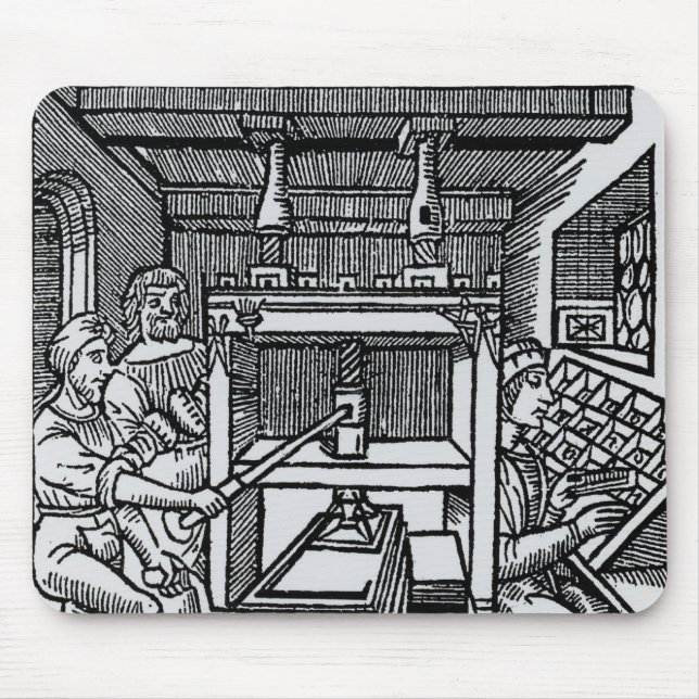 Mousepad Máquina impressora (Frente)