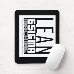 Mousepad Máquina Lean Six Sigma