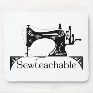 Mousepad Máquinas de costura por safra ensináveis