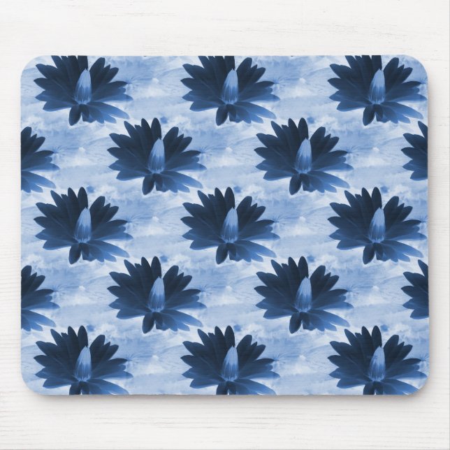 Mousepad Mar azul escuro profundo... (Frente)