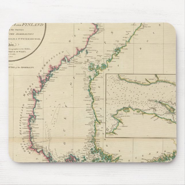 Mousepad Mar Báltico (Frente)