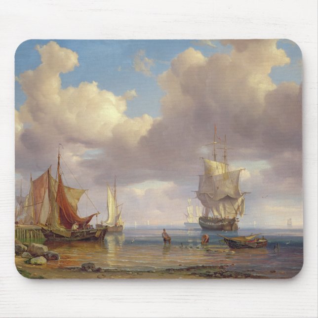 Mousepad Mar calmo, 1836 (Frente)