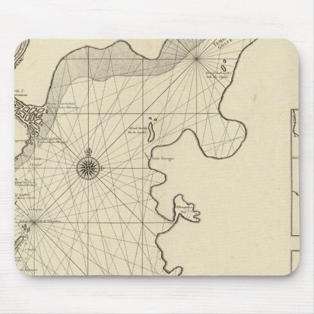 Mousepad Mar Cáspio e Ásia 2 (Frente)