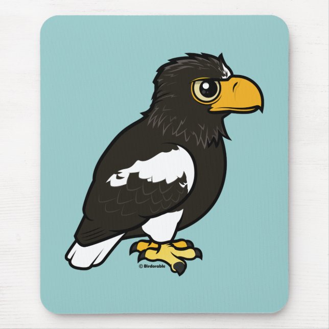 Mousepad Mar Eagle de Birdorable Steller (Frente)