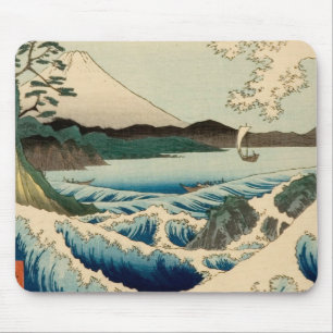 Mousepad Mar Japonês de Satta Hiroshige Art