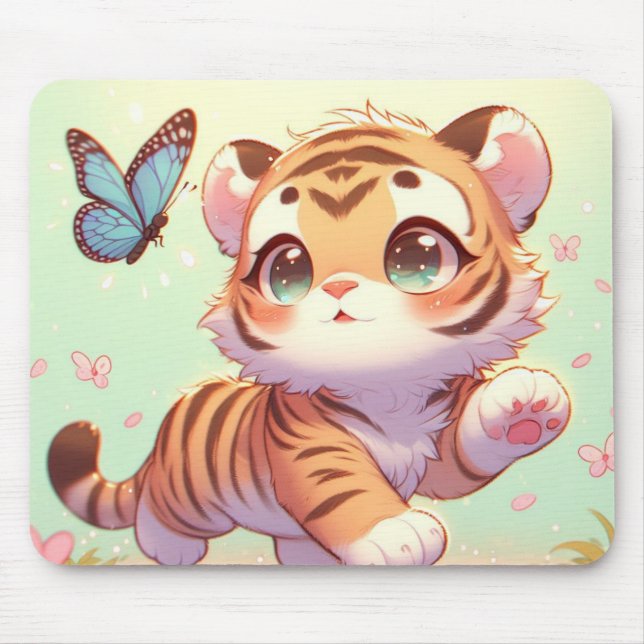 Mousepad Maravilha nos olhos de uma Kitten (Frente)