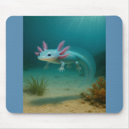 Mousepad Maravilha Submarina: O Axolotl