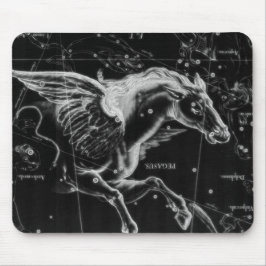 Mousepad maravilhosa e bonita asas voadoras místicas cavalo