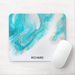 Mousepad Marble Branco