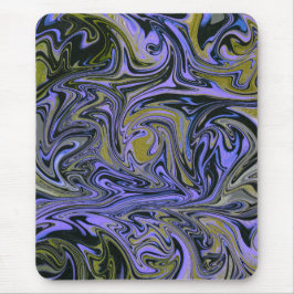 Mousepad Marble Forms – Violet & Gold Mystic Energy