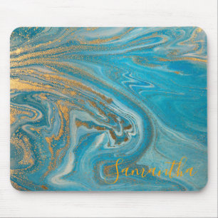 Mousepad Marble Glitter