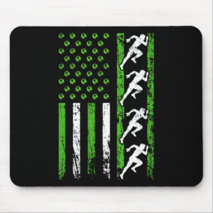 Mousepad Marca Esportiva Americana, Faixa Atlética E Arte D