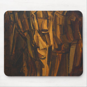 Mousepad Marcel Duchamp Sad Young Man on a Train