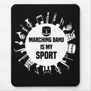 Mousepad Marchar Banda É Meu Esporte
