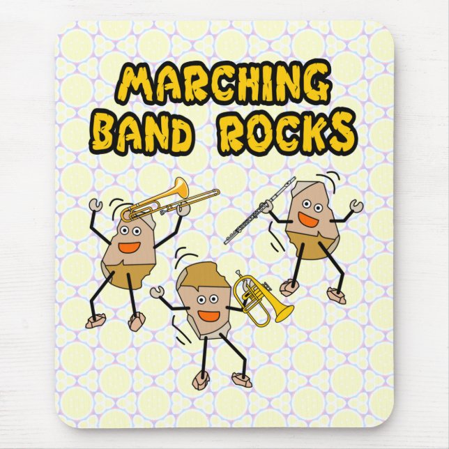 Mousepad Marching Banda Rocks (Frente)