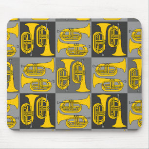 Mousepad Marching Baritone Crosshatch