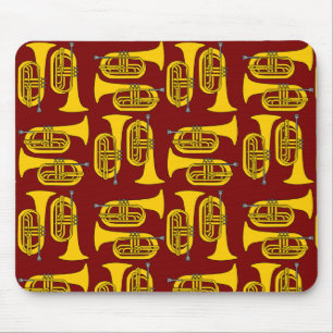 Mousepad Marching Baritone Crosshatch