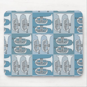 Mousepad Marching Baritone Crosshatch