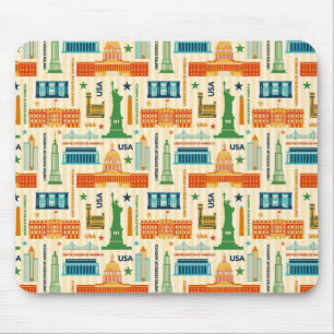 Mousepad Marcos dos Estados Unidos da América