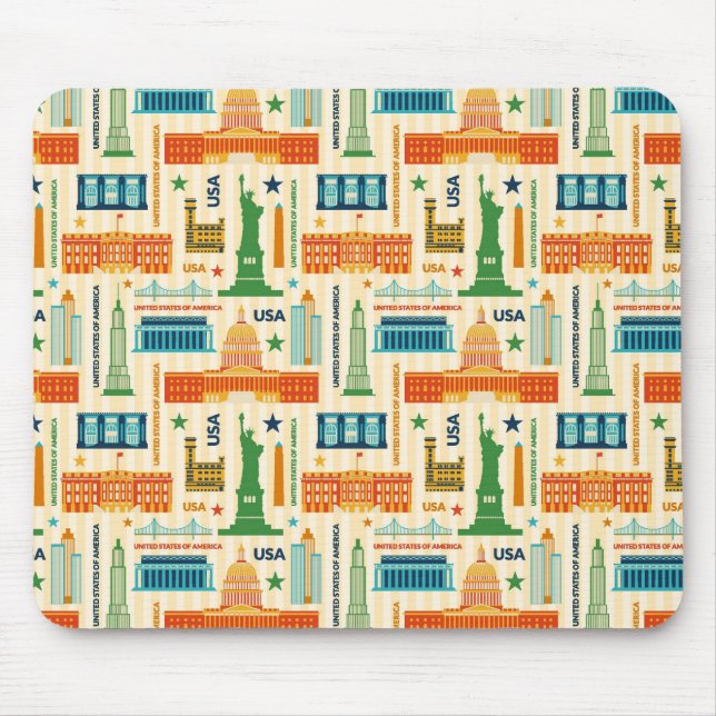 Mousepad Marcos dos Estados Unidos da América (Frente)