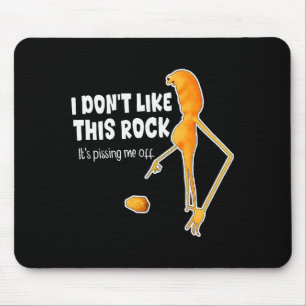 Mousepad Marcus engraçado O Meme do Verme Não Gosto Desta R