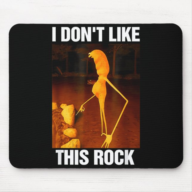 Mousepad Marcus O Meme do Verme Robert Não Gosto Desta Roch (Frente)