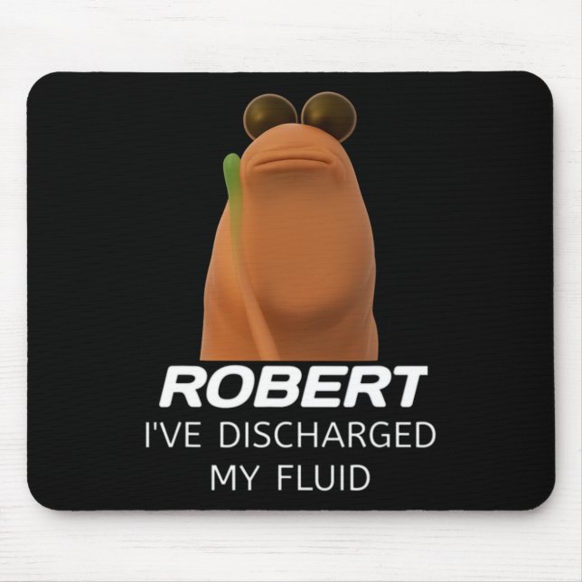 Mousepad Marcus The Worm Robert I’ve Discharged My Fluid Ga (Frente)