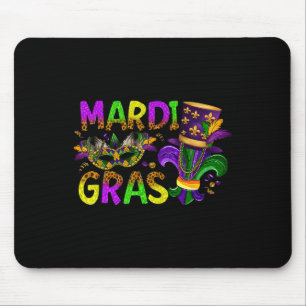 Mousepad Mardi Gras 2025 Jester Outfit Kids Meninos