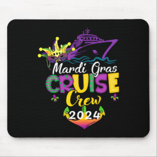 Mousepad Mardi Gras Cruise 2024 - Trip N - Família Naval