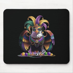 Mousepad Mardi Gras Eagle Funny Mardi Gras Costume Men Mulh