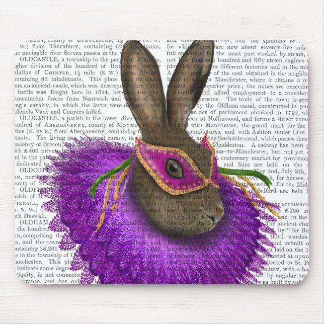 Mousepad Mardi Gras Hare 2 (Frente)