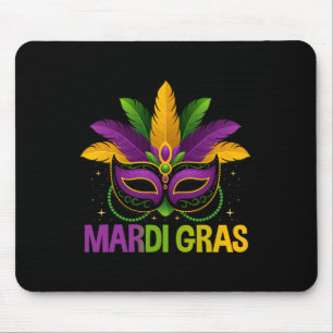 Mousepad Mardi Gras Jester Mask Costume Kids Meninas Homens