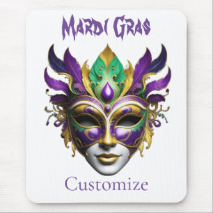 Mousepad Mardi Gras Mask Thunder_Cove