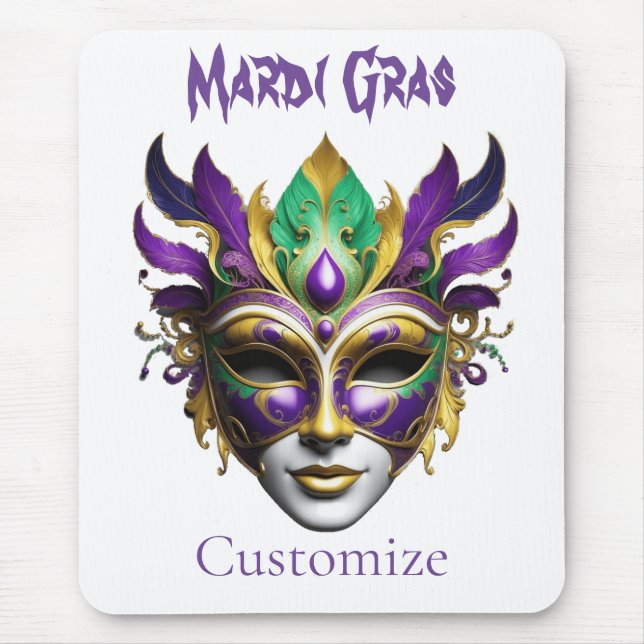 Mousepad Mardi Gras Mask Thunder_Cove (Frente)