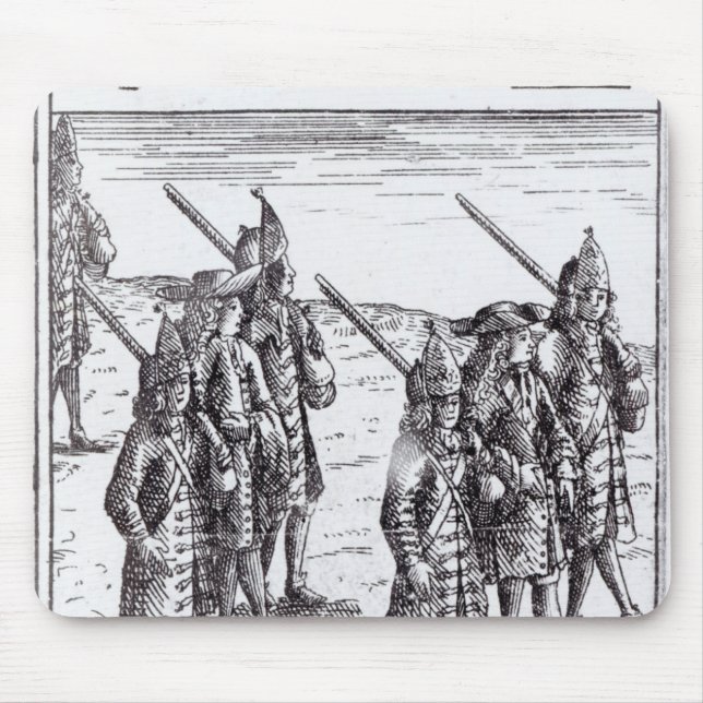 Mousepad Marechal Tallard e outros generais franceses (Frente)